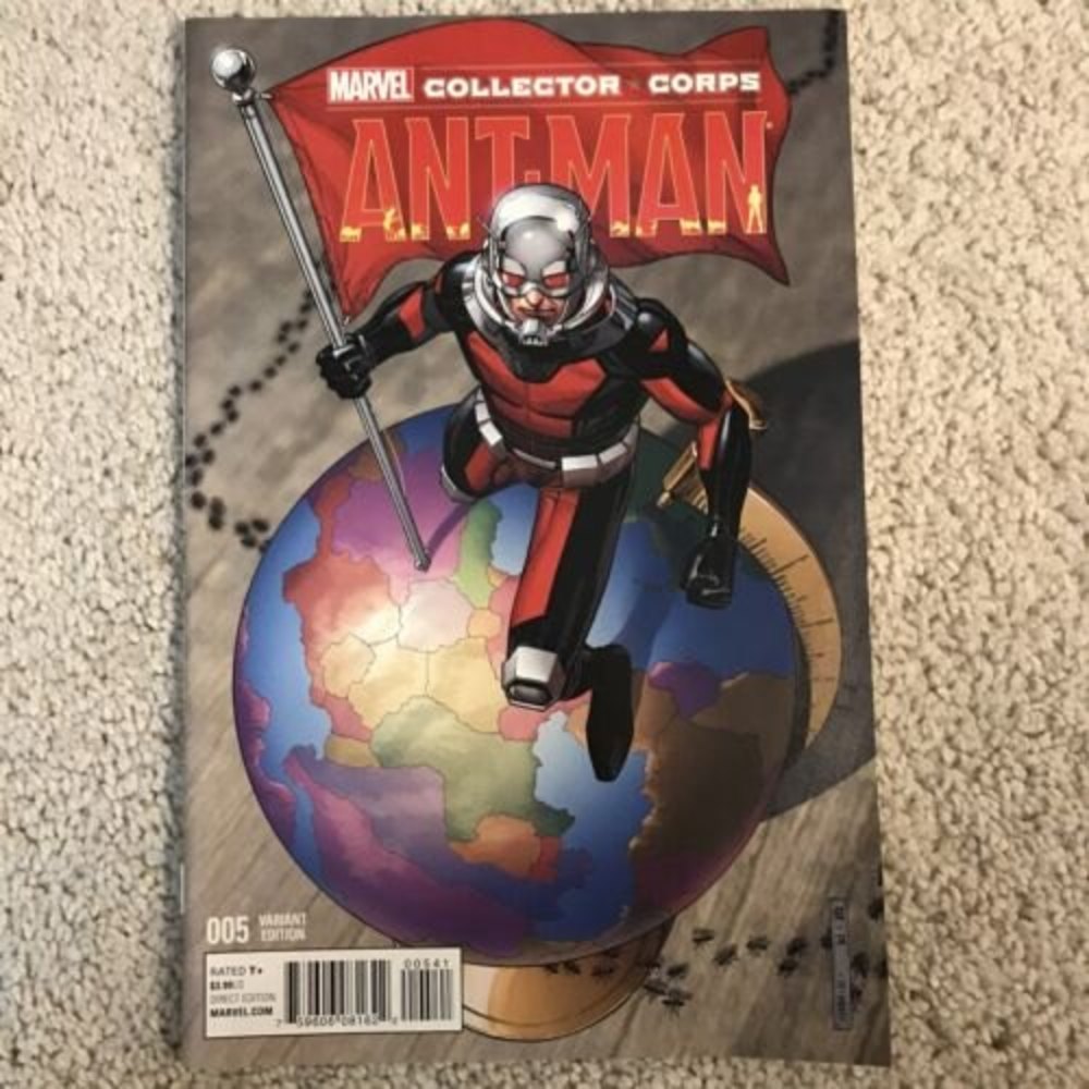 Ant-Man Comic Book #005 Variant Edition Funko Marvel Collectors Corps Exclusive